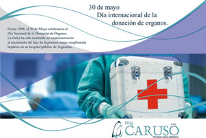 Ing. Caruso en el Día Internacional de la donación de órganos