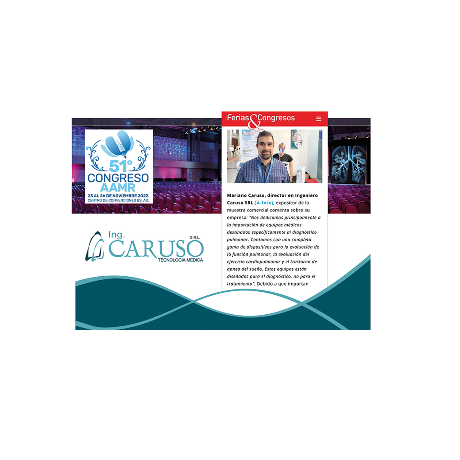 51° Congreso Argentino de Medicina Respiraroria Centro de Convenciones Buenos Aires (CEC)